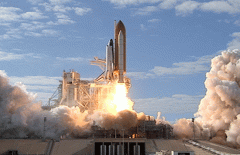 El Atlantis despega rumbo a la ISS