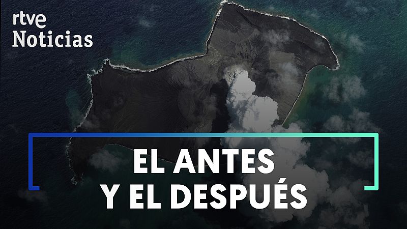 Volcán Tonga: así ha quedado la isla tras la violenta erupción submarina 