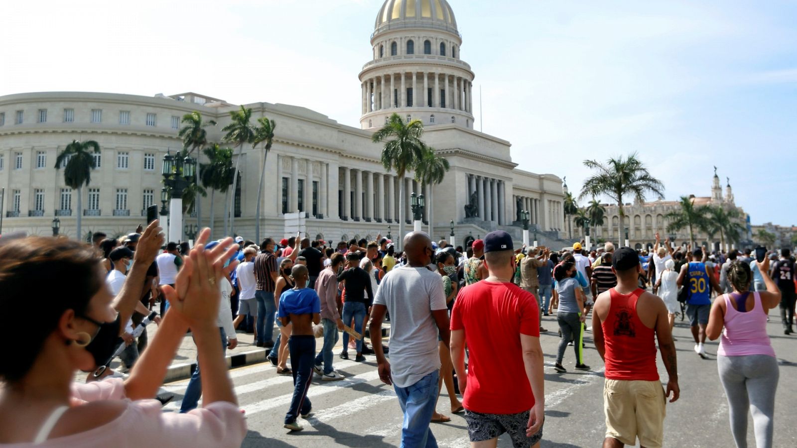 Penas de hasta 20 años de prisión para los detenidos en las protestas de Cuba