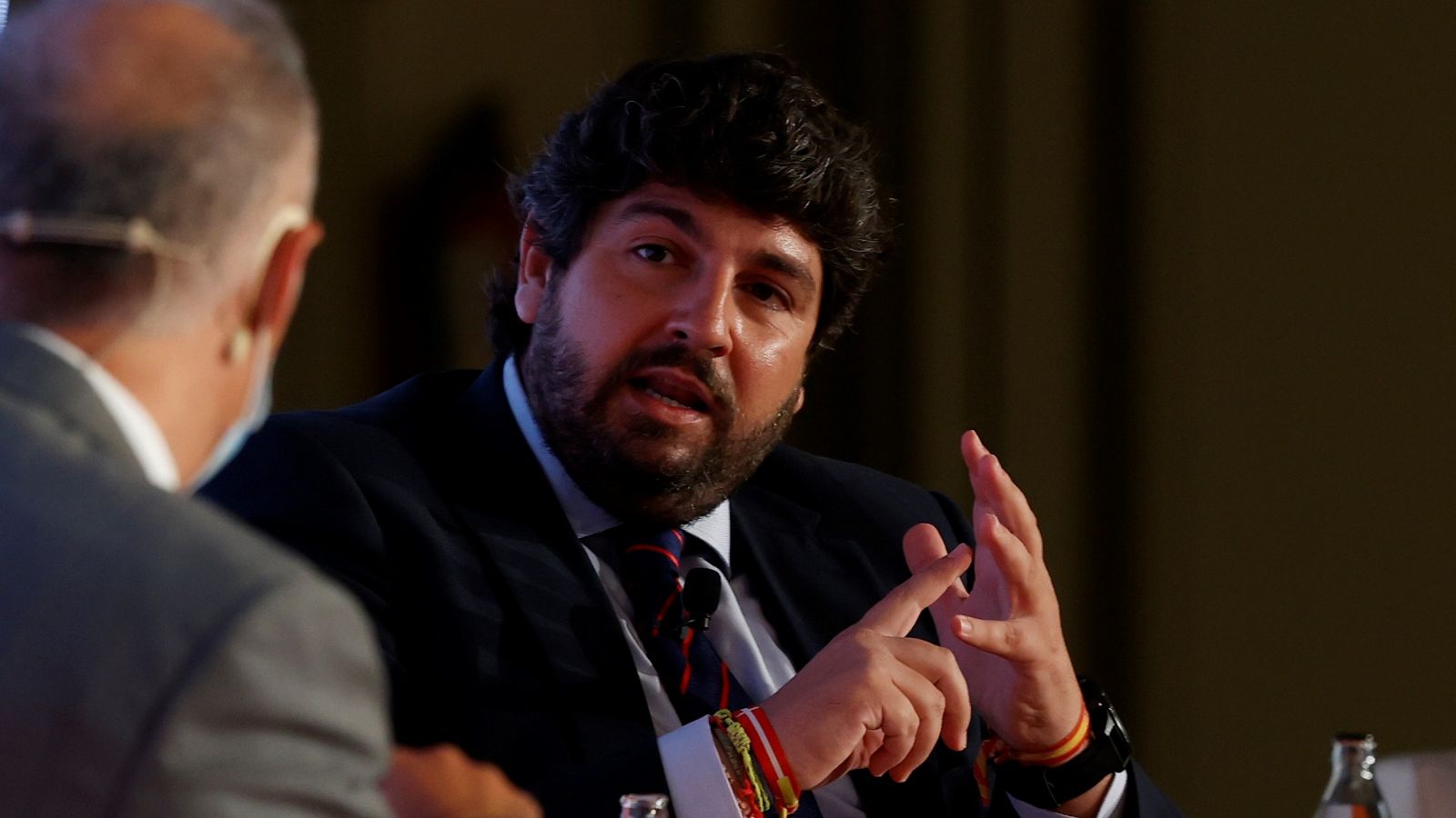 López Miras muestra su "preocupación" sobre los fondos europeos