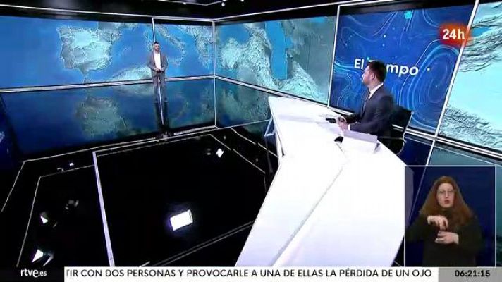 Cielos despejados y heladas intensas en gran parte de la península