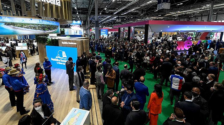 Telediario 1 - Fitur 2022: El reto de reactivar el turismo con seguridad