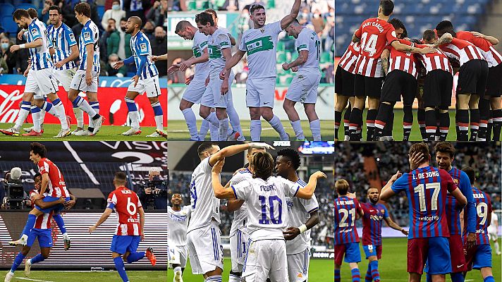Telediario 1 - Real-Atlético, Elche-Madrid y Athletic-Barça, duelos destacados para completar los octavos de Copa