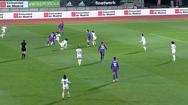 Fútbol - Supercopa España fem. 1ª semifinal: FC Barcelona-Real Madrid