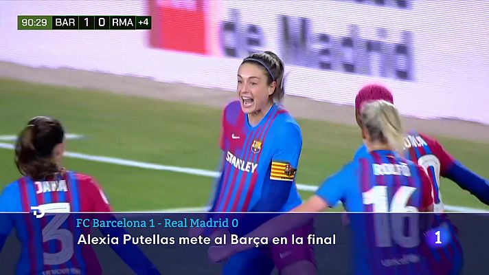 Alexia clasifica al Barça para la final de la Supercopa