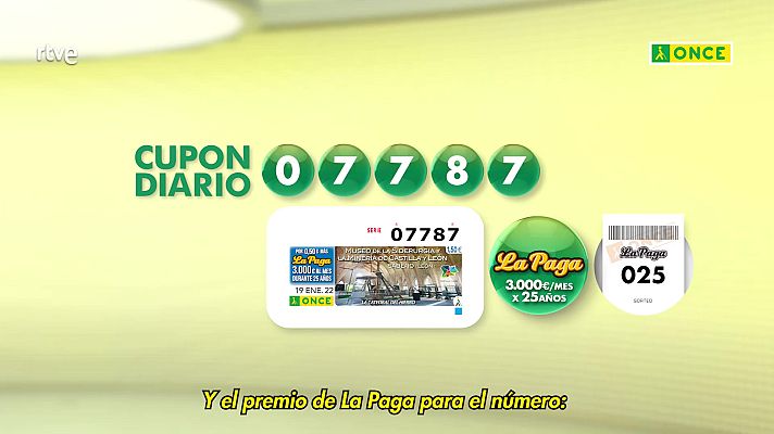 Sorteos ONCE - Sorteo ONCE - 19/01/22