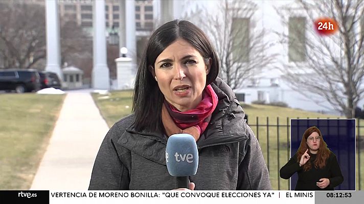 Telediario Matinal - Biden advierte a Putin: "Si invaden Ucrania, pagarán"