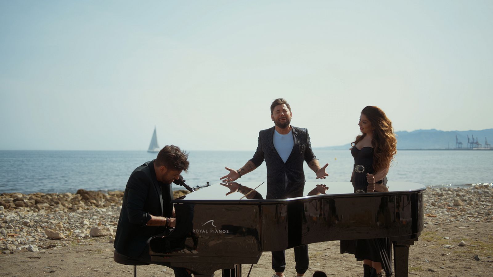 Pablo López, Miguel Poveda y Soleá Morente en Caminos del Flamenco