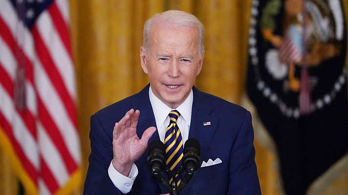 Telediario 1 - Biden, año I: 365 días marcados por la COVID, el legado Trump y Afganistán