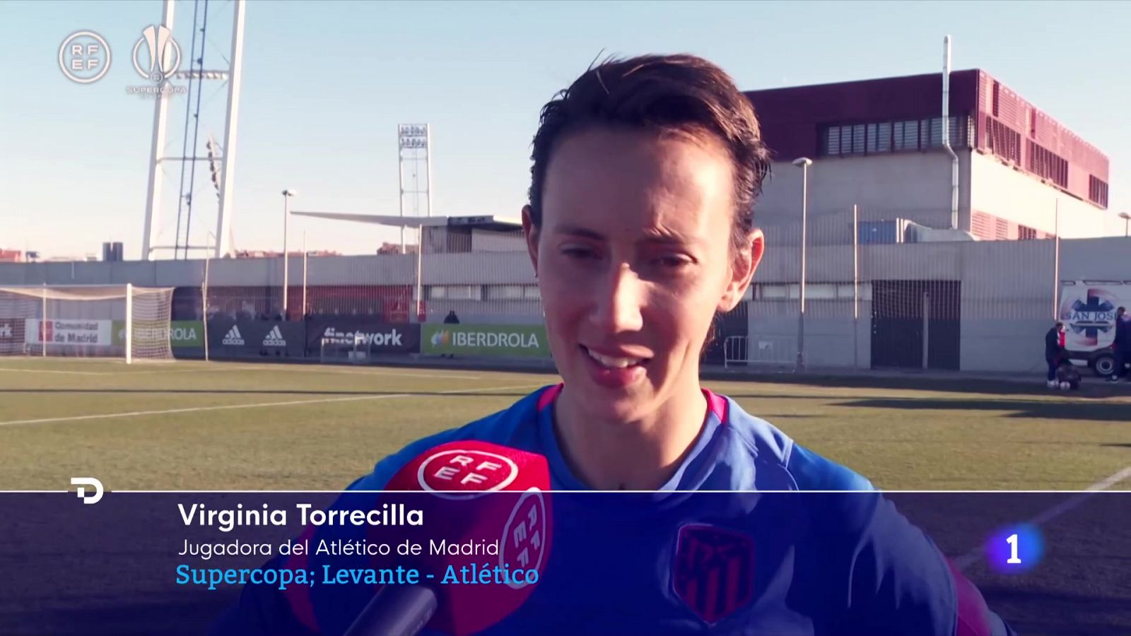 Virginia Torrecilla, lista para disputar la Supercopa ante el Levante | Ver