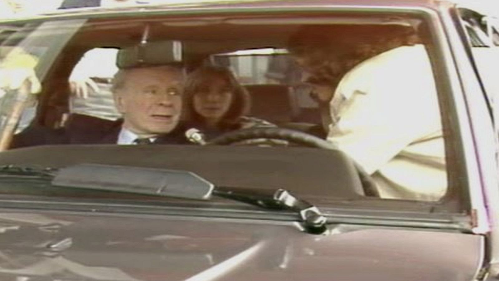 Arxiu TVE Catalunya - Jorge Luis Borges llega al Aeropuerto de Barcelona