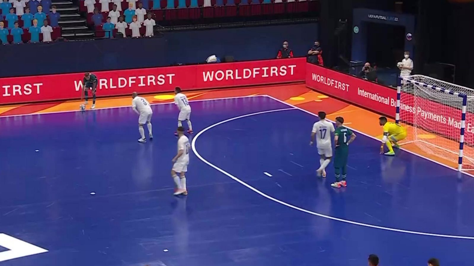 Fútbol sala - Campeonato de Europa: Kazakhstan - Eslovenia - ver ahora