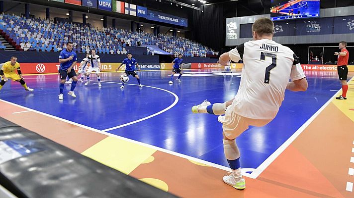 Fútbol Sala - Campeonato de Europa: Italia - Finlandia