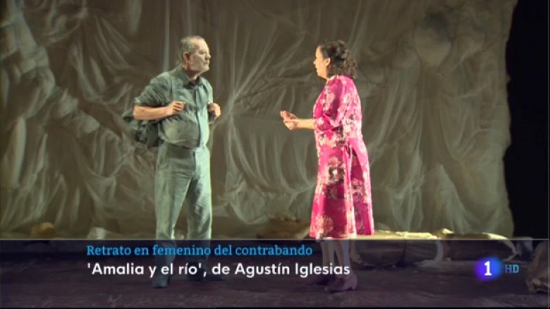La vida de una mujer contrabandista de Olivenza en la obra 'Amalia y el río' - 21/01/2022