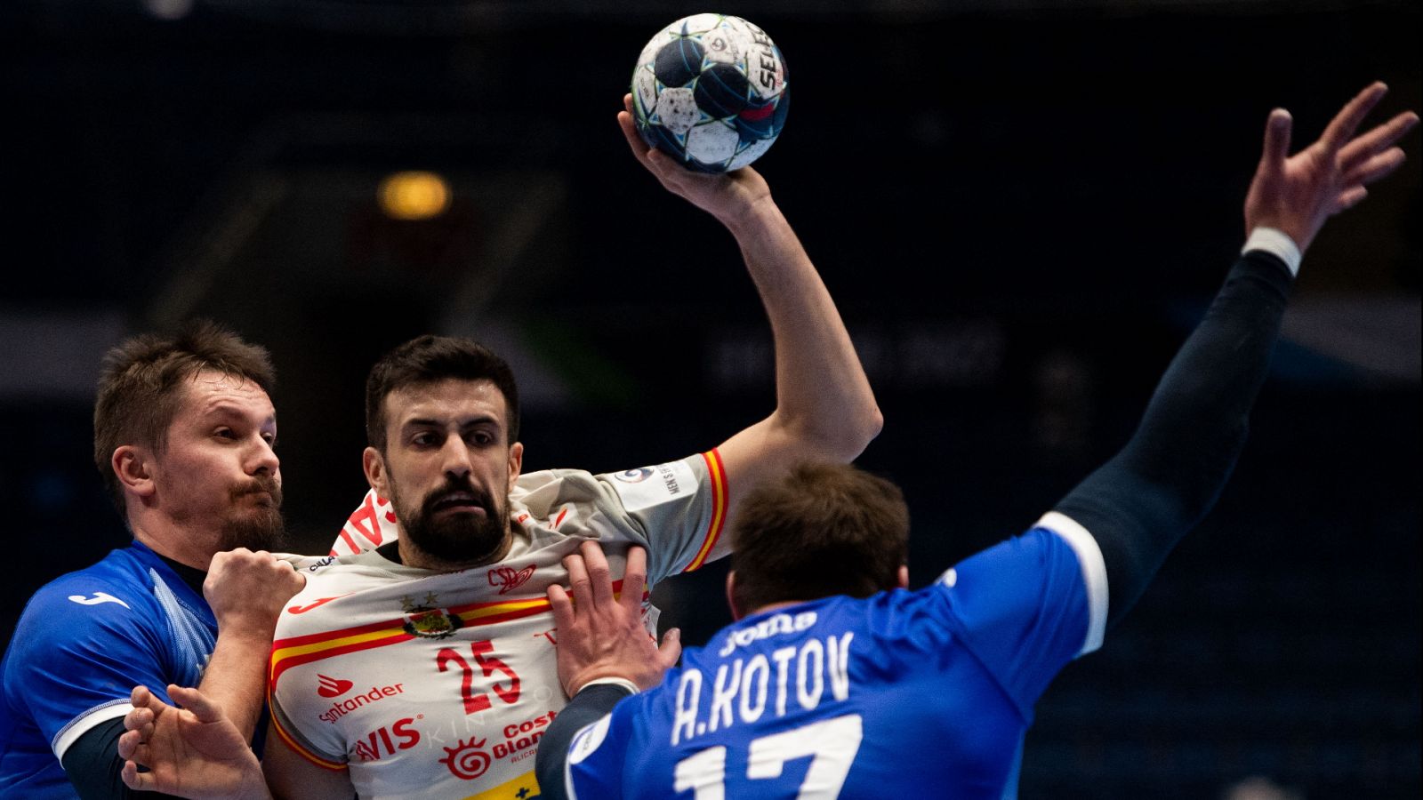 Balonmano - Campeonato de Europa masculino. Ronda principal: Rusia - España - ver ahora