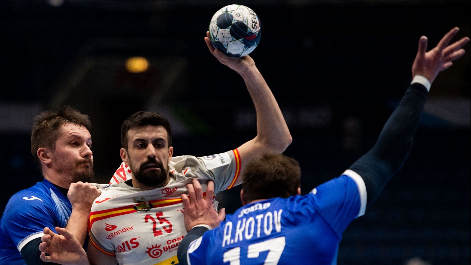 Balonmano: Campeonato de Europa masculino. Ronda principal: Rusia - España - RTVE.es