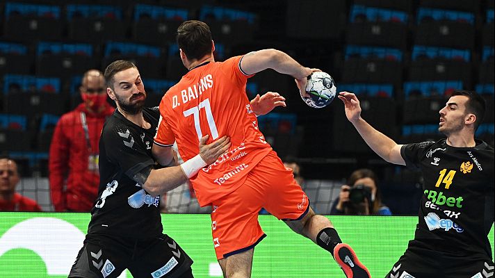 Europeo de Balonmano - Cto. de Europa masc. Ronda principal: Montenegro - P. Bajos