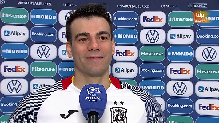Fútbol Sala - Lozano: "He disfrutado muchísimo"