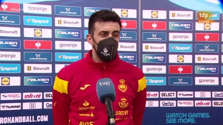 Europeo de Balonmano - Agustin Casado: "Hemos estado muy espesos en ataque"