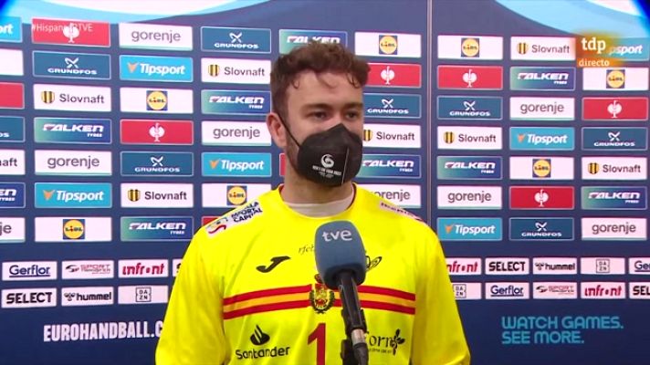 Europeo de Balonmano - Pérez de Vargas: "Hay que sacar lo positivo"