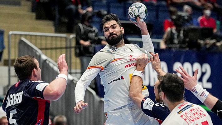 Europeo de Balonmano - Cto. de Europa masc. Ronda principal: España - Noruega