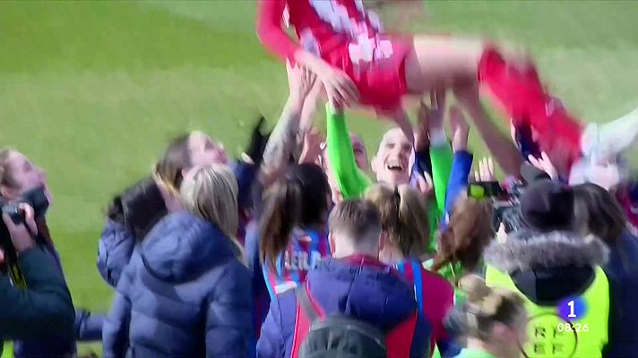 Telediario Matinal - Virginia Torrecilla vuelve a jugar tras superar un tumor cerebral