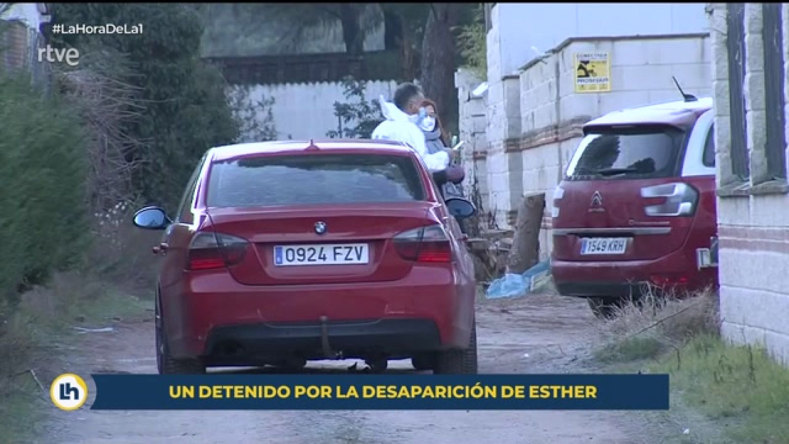 Registran el chalé del detenido por la desaparición de Esther