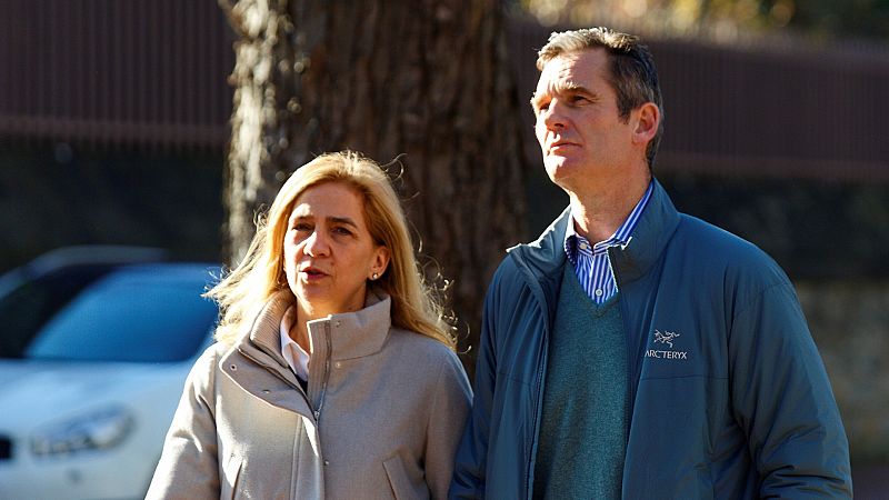 La infanta Cristina y Urdangarin se separan