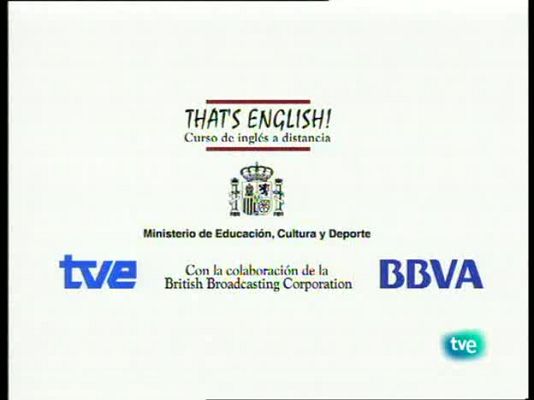 That's English - Módulo 4 - Unidad 5 - Programa 3