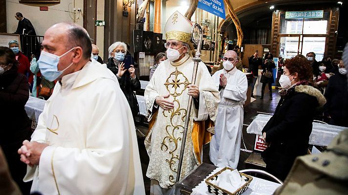Telediario 2 - La Iglesia de Madrid admite diez nuevos casos de abusos sexuales