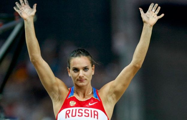 Las volteretas de Isinbayeva