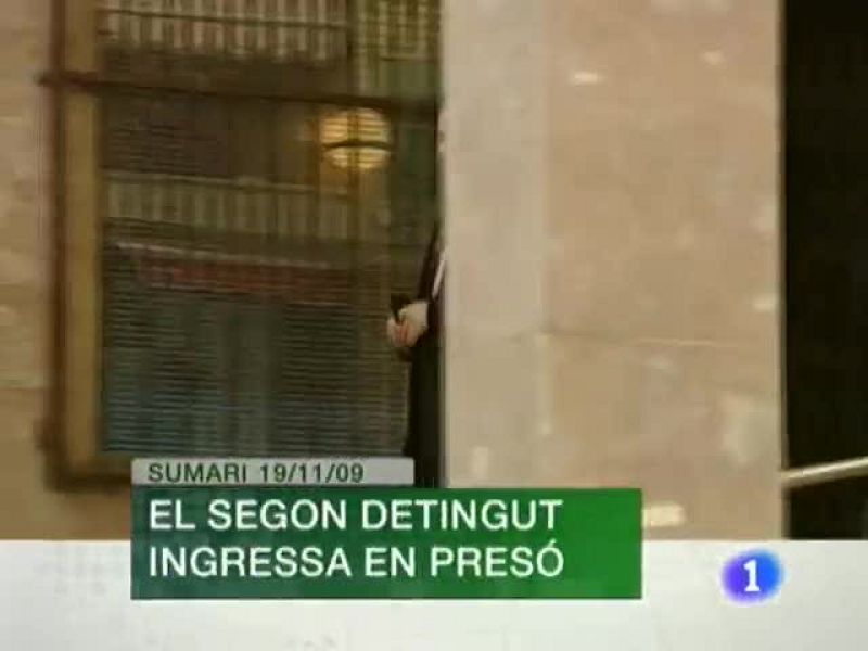  L'Informatiu. Informativo Territorial de la C.Valenciana (19/11/09)