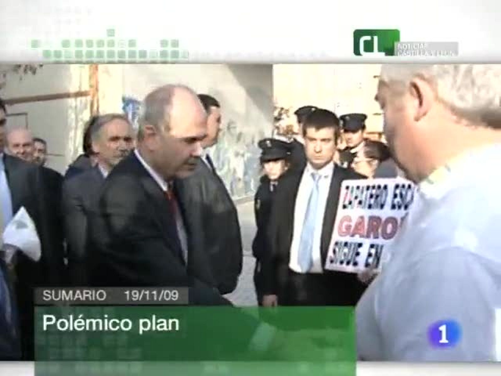 Noticias Castilla y León. Informativo Territorial de Castilla y León. (19/11/09)