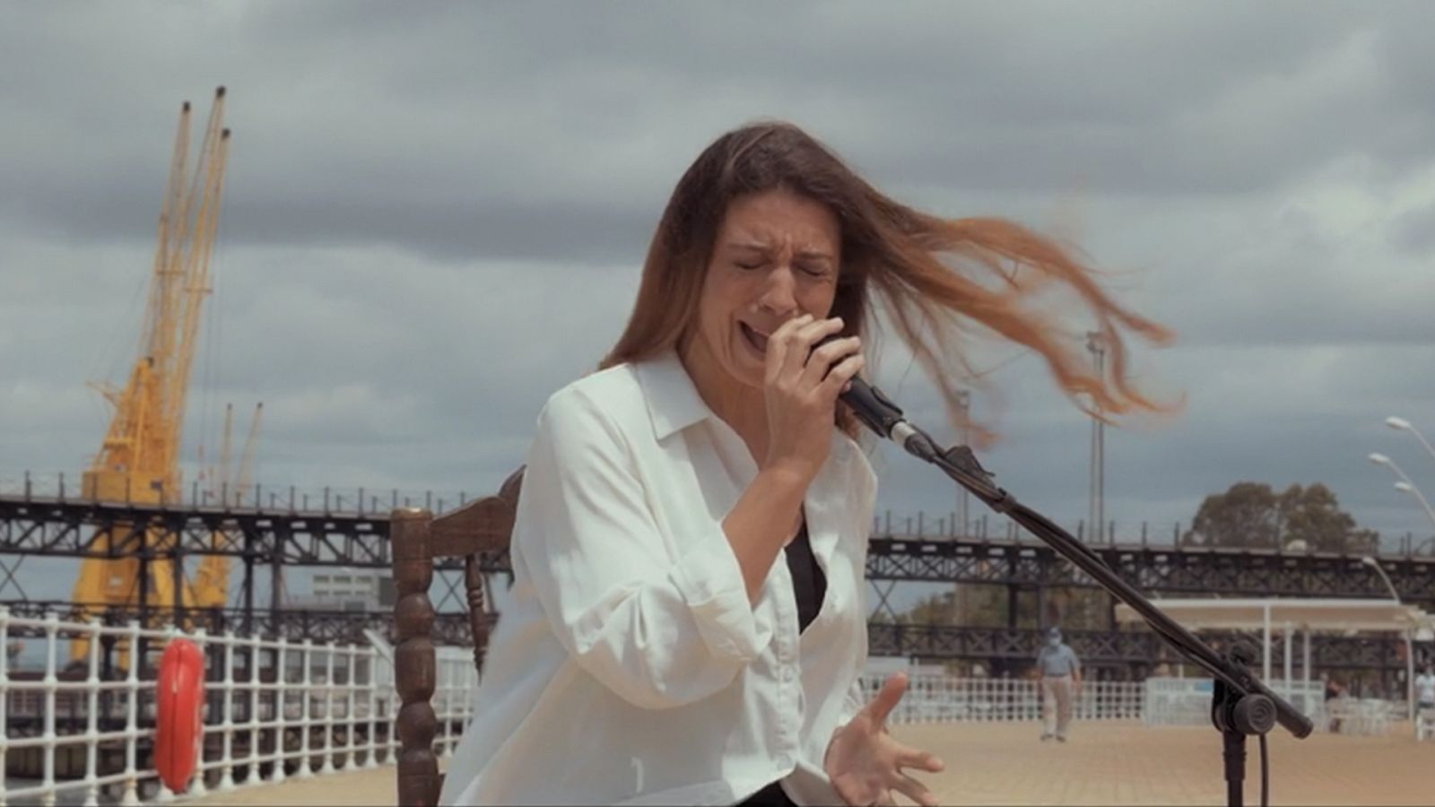 Actuación de Sandra Carrasco y El Choro en Caminos del flamenco