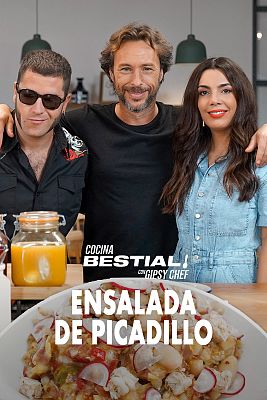 Bestial - Ensalada de picadillo con paleta ibérica y manzana de Gipsy Chef