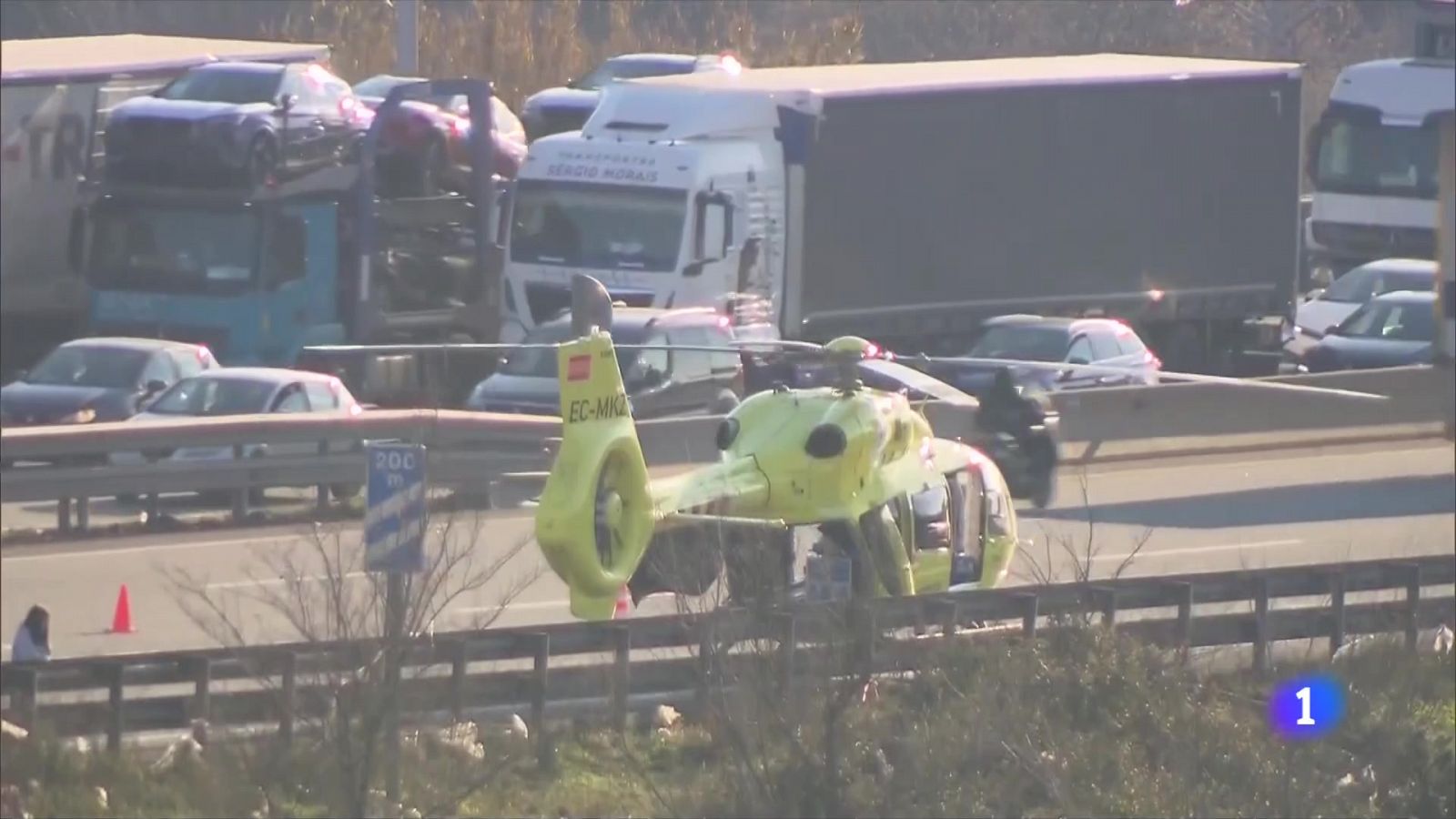 El camioner de l'accident a l'AP-7, detingut per homicidi imprudent 