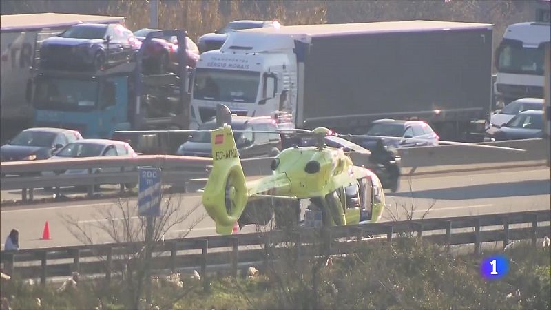 El camioner de l'accident a l'AP-7, detingut per homicidi imprudent 