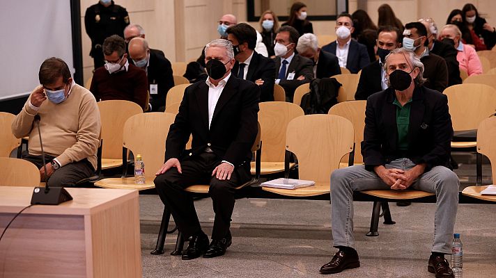 Telediario 1 - La Audiencia Nacional deja visto para sentencia el juicio por la trama Gürtel en Boadilla del Monte