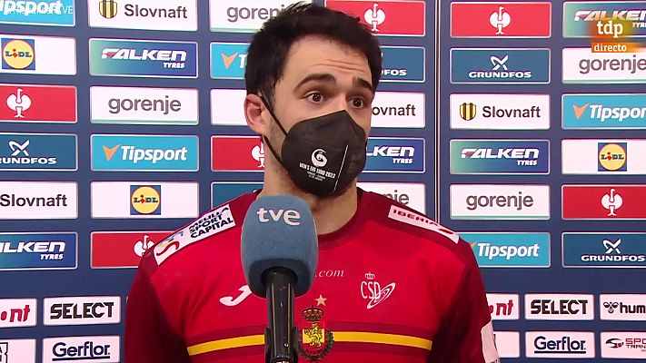 Europeo de Balonmano - Tarrafeta: "Llegar a semifinales no lo voy a olvidar jamás"