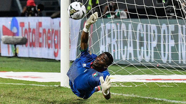 El portero del Alavés Jesús Owono, revelación de la Copa África con Guinea Ecuatorial: "Estamos haciendo historia"