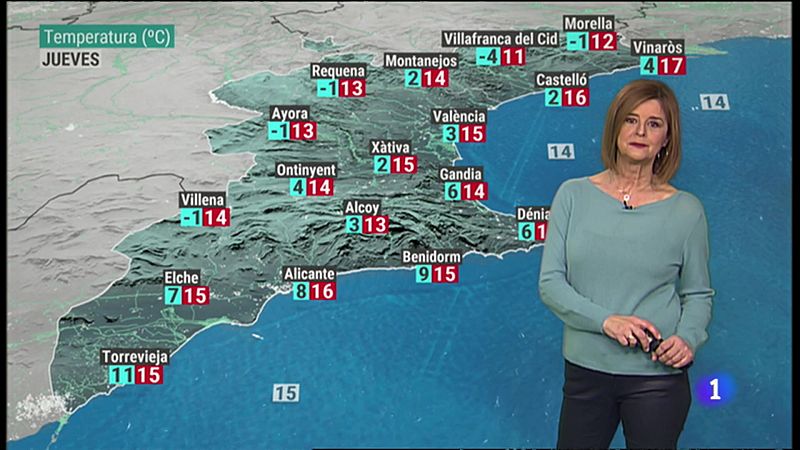 El tiempo en la Comunitat Valenciana - 26/01/22 ver ahora