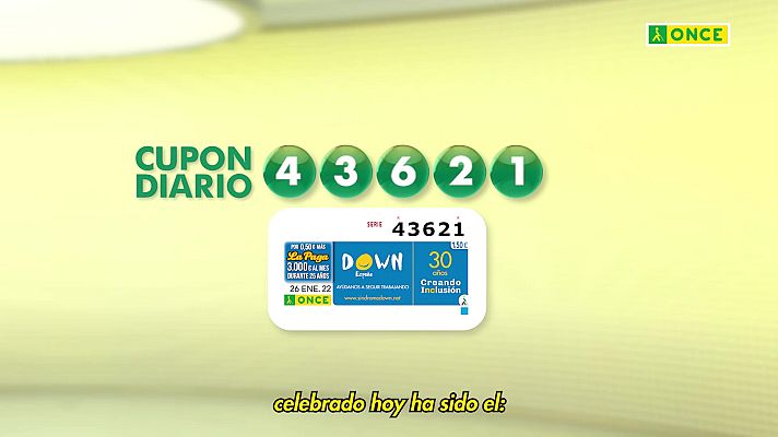 Sorteos ONCE - Sorteo ONCE - 26/01/22