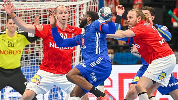 Europeo de balonmano | Francia sufre ante Dinamarca