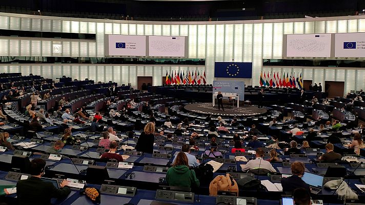 En el Parlamento Europeo, 80 ciudadanos proponen "sentar las bases del futuro"