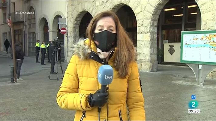 Cafè d'idees - Lambán planta el president de la Generalitat a Balaguer