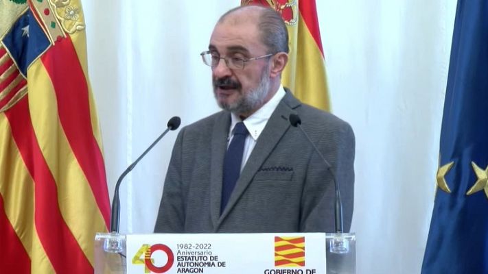 Informativo 24h - Lambán: "Me voy a dejar la piel para que la candidatura de Pirineos 2030 salga adelante"
