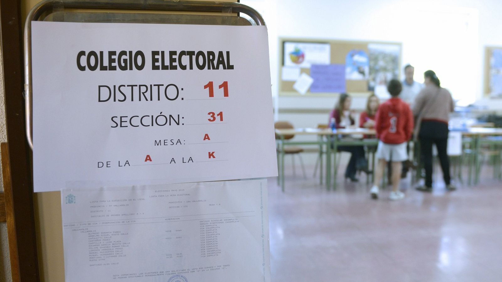 Los tiempos que RTVE dedica a cada partido en unas elecciones