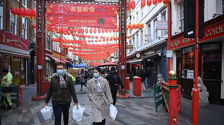 Telediario 1 - China desaconseja a sus ciudadanos que se desplacen con motivo del Año Nuevo