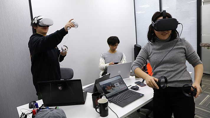 Telediario 1 - La protección y privacidad en los metaversos, un reto para las grandes tecnológicas