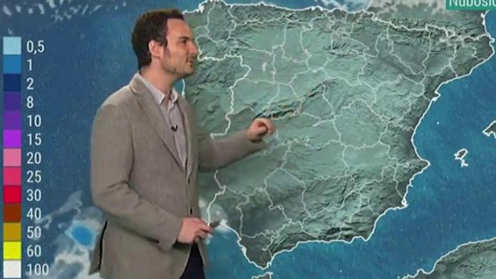 El tiempo - Ascenso de las temperaturas máximas y heladas en el interior